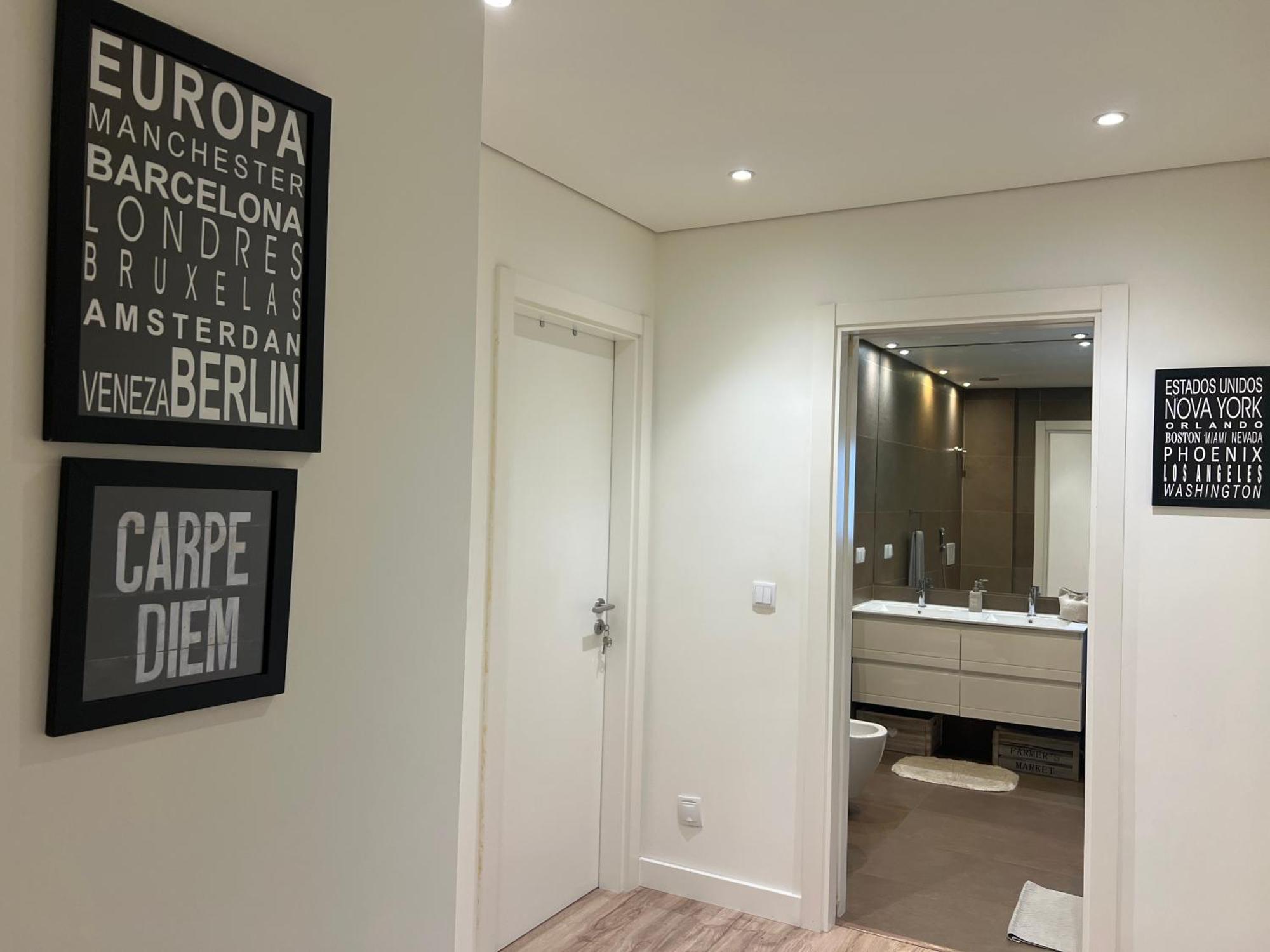 Modern Double Room With Private Balcony Montijo Eksteriør bilde